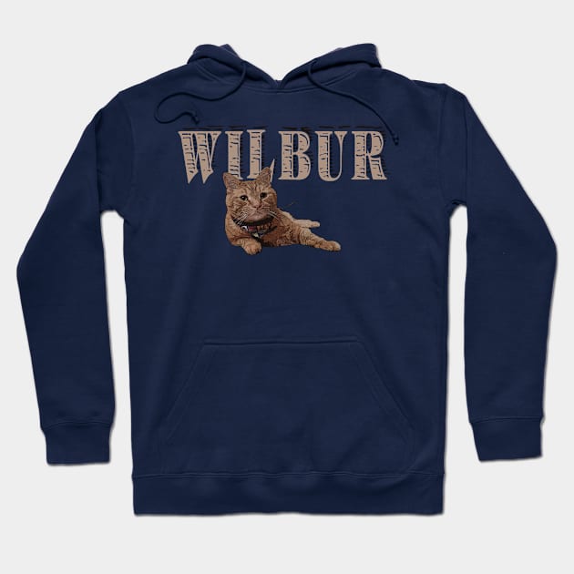 WIlbur realistic light lettering Hoodie by BradyRain